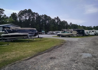 Outback Storage Yard in Santa Rosa Beach Florida - RV & Boat Storage