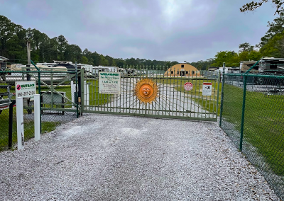 Outback Storage in Santa Rosa Beach Florida - Gated Yard